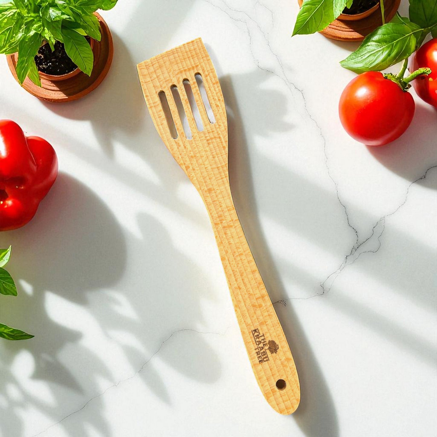 Wooden beechwood spatula 31cm