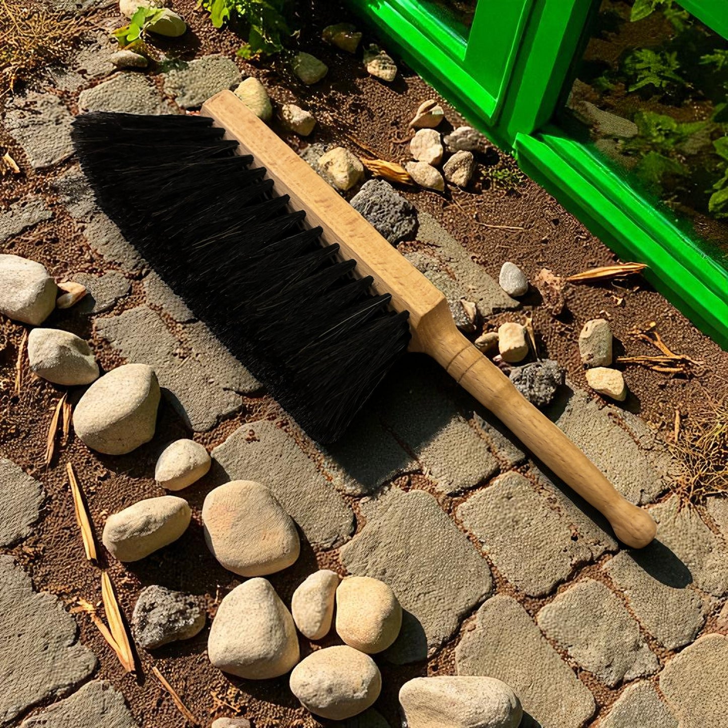 Hand brush fine horse hair 29cm