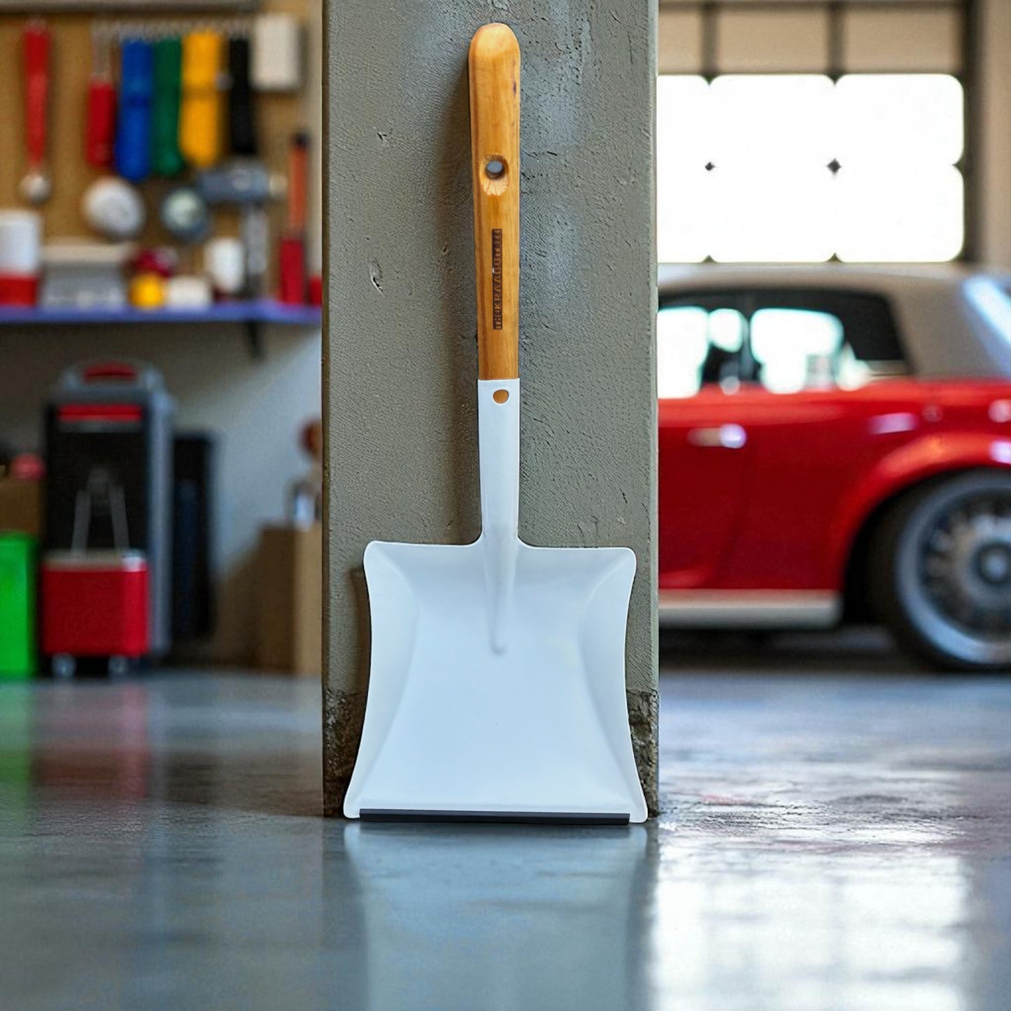 Dustpan/shovel long handle 55cm