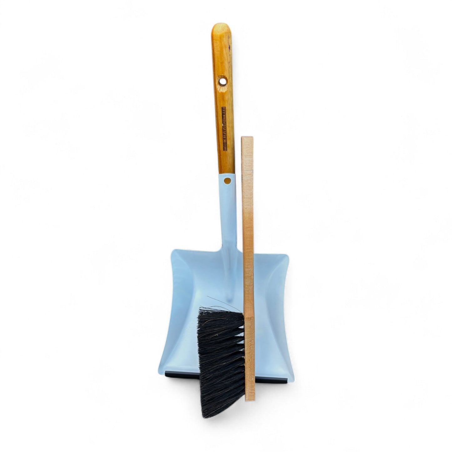 Shovel and dustpan set with long handle 55cm