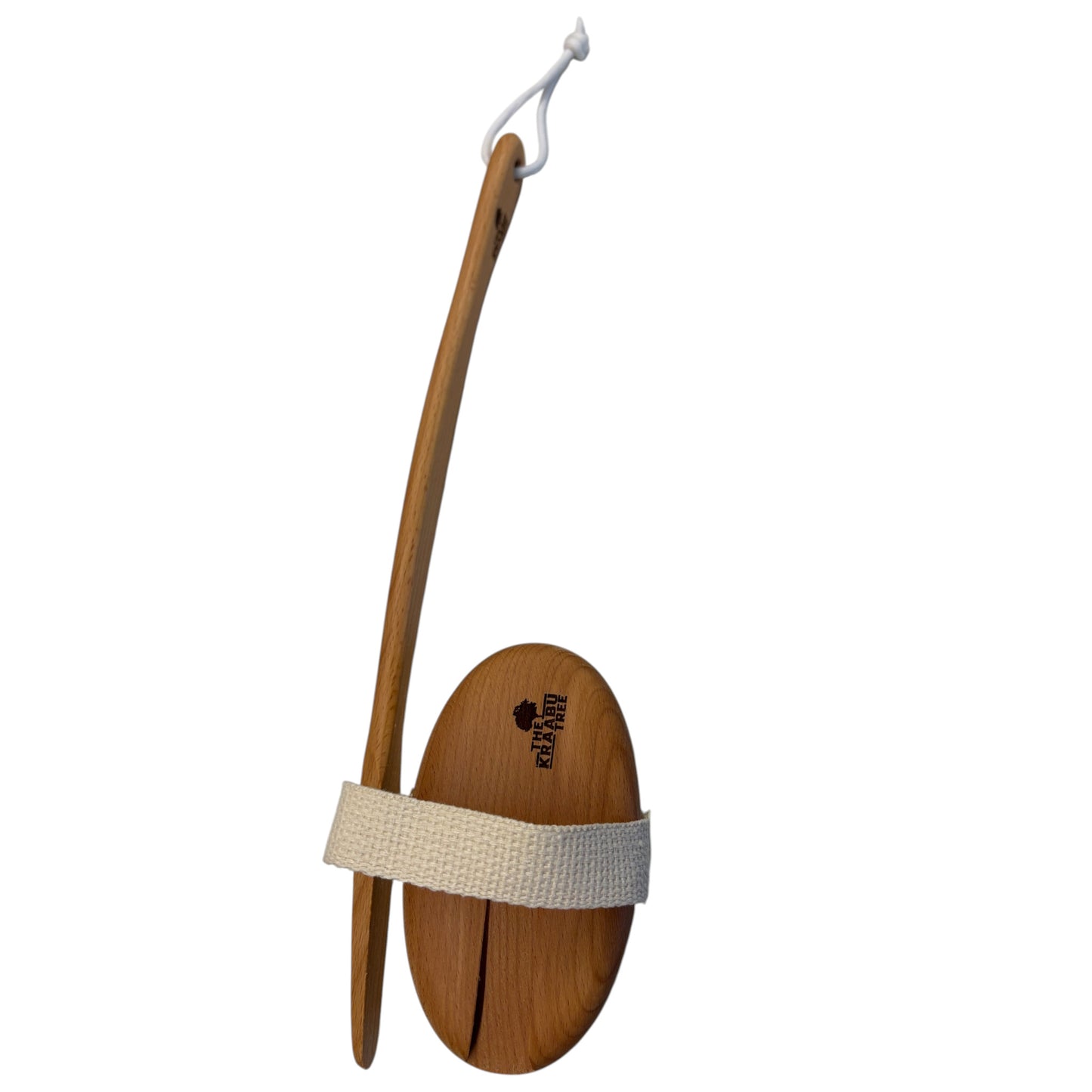 Luxury bath brush with cotton belt 45cm