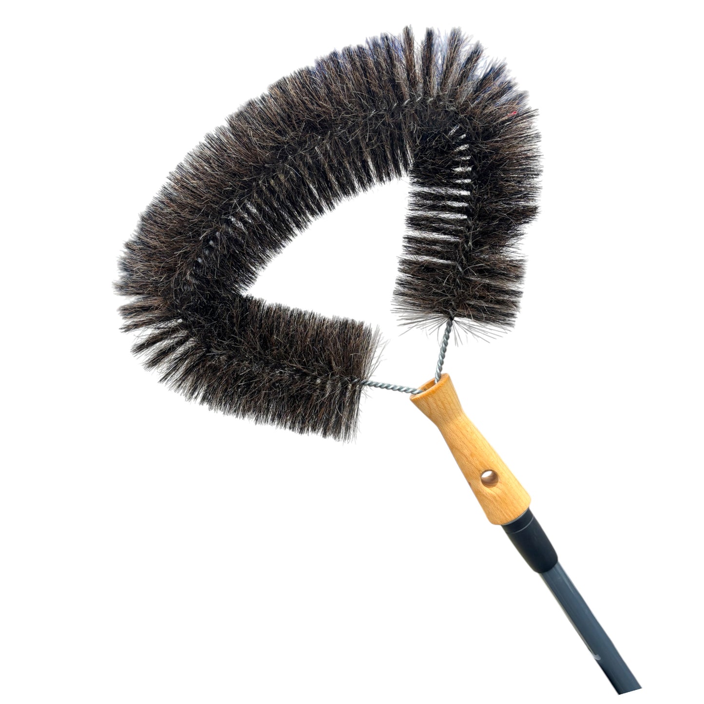 Cobweb broom with telescopic handle up to 2 meters