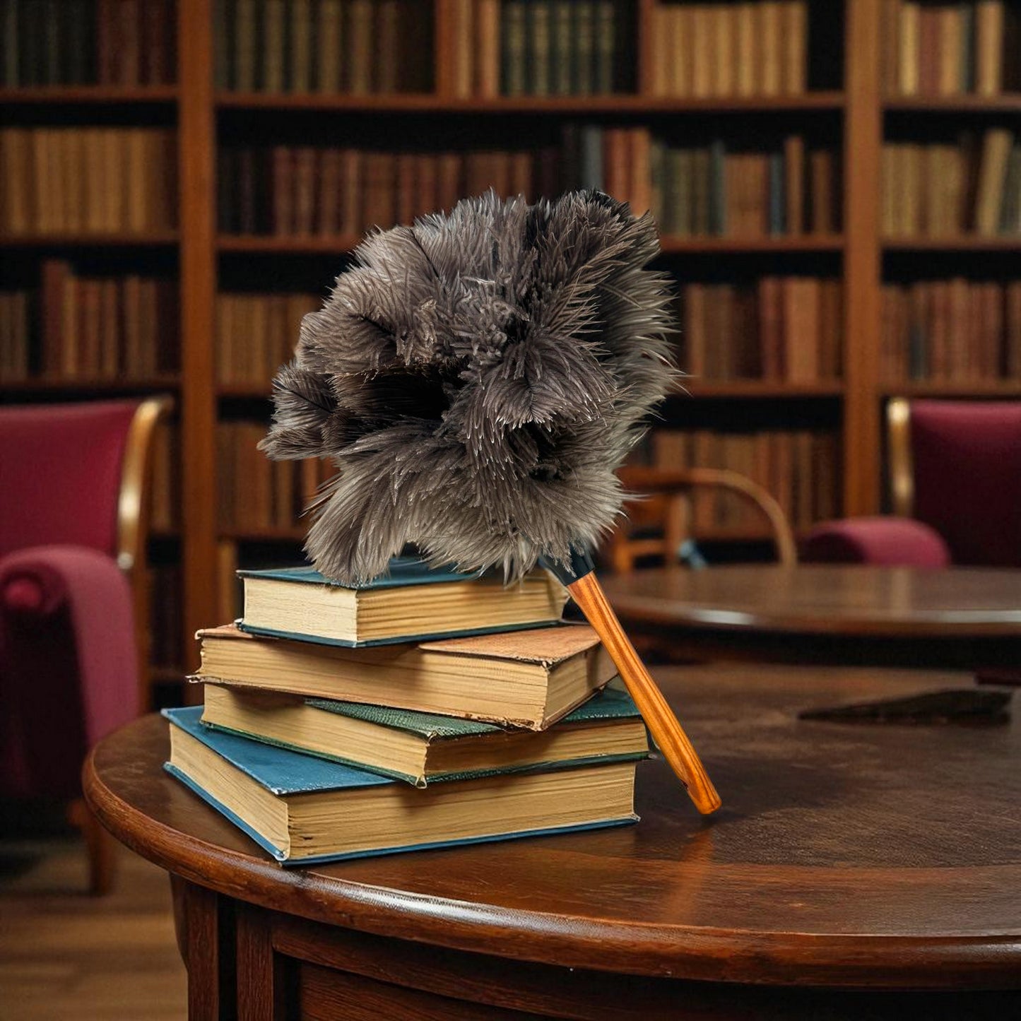 Ostrich feather duster 35cm