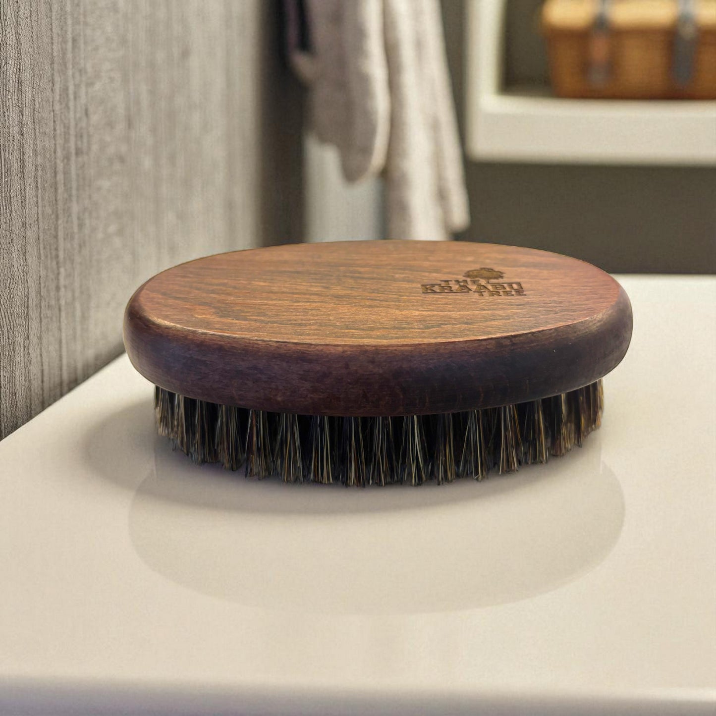 Military style (traditional) hairbrush 12.5cm