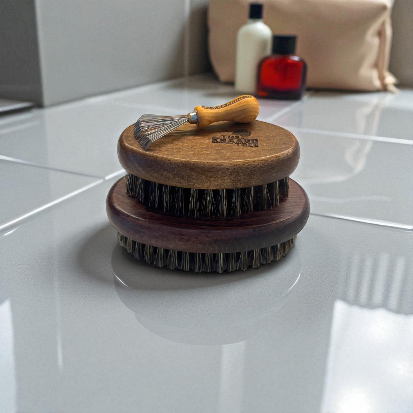 Men's hair and beard grooming set