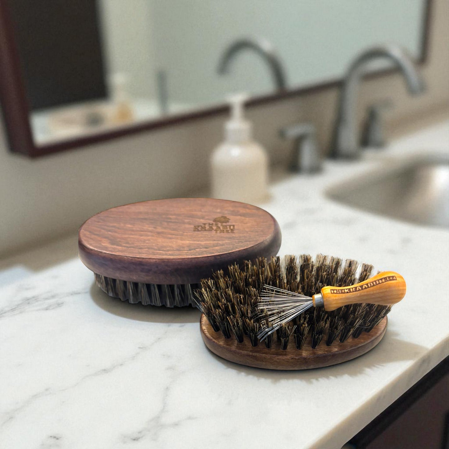 Men's hair and beard grooming set