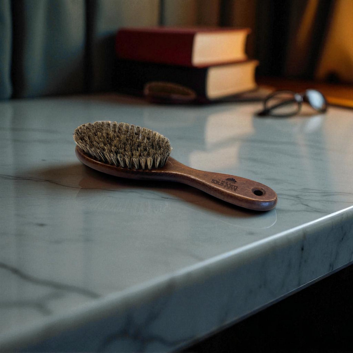 Oval ahir rbush with soft bristle 24cm