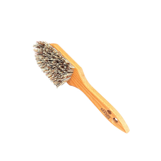 Scrubbing brush with handle, 30cm