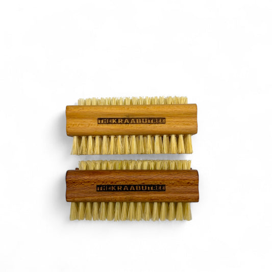 Nail brush twin head pack of 2 special offer
