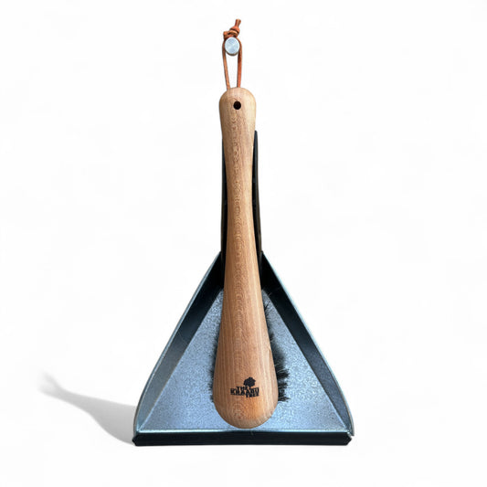 Luxury dust pan & brush set