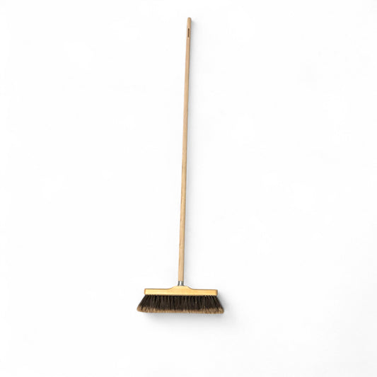 Luxury indoor broom split horsehair 140cm