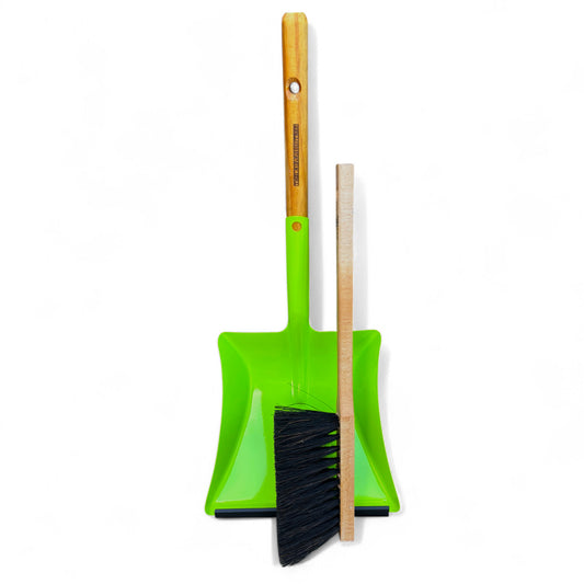 Shovel and dustpan set with long handle 55cm