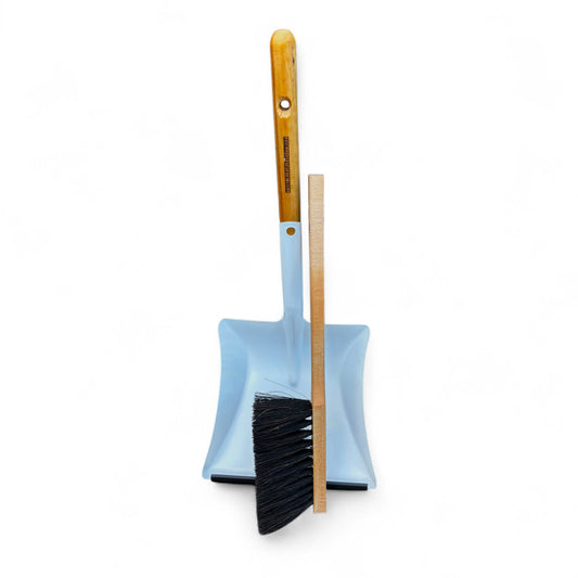 Shovel and dustpan set with long handle 55cm