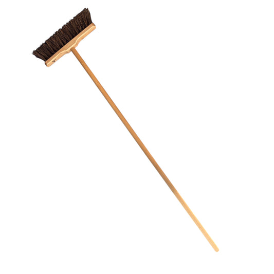 Outdoor broom with slim head 120cm