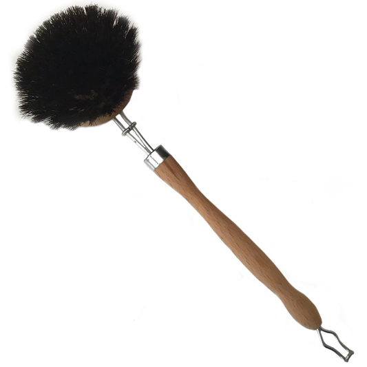 Dish washing brush, horsehair, 29cm image 0