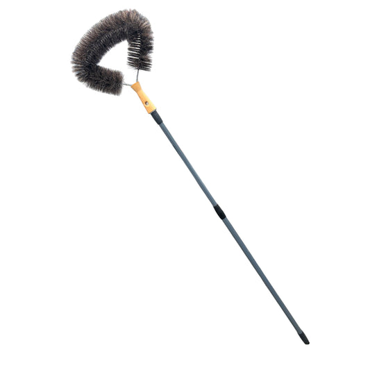 Cobweb broom with telescopic handle up to 2 meters