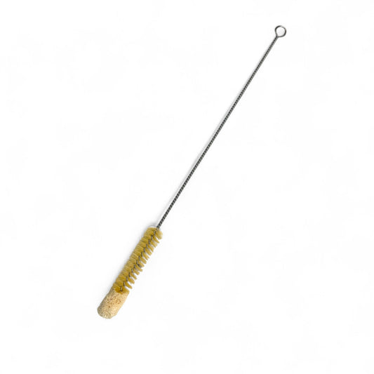 Bottle/vase cleaning brush slim 40 x 7cm