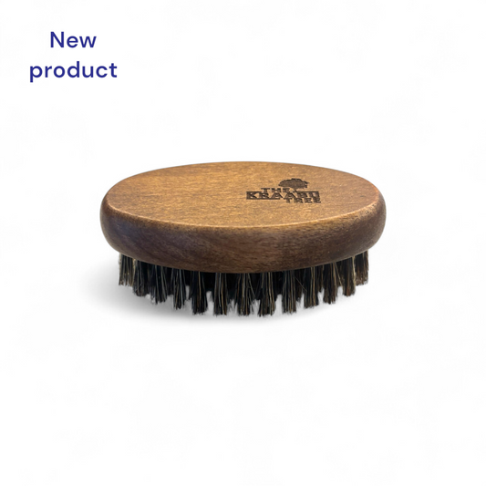 Beard brush natural boar bristle 10cm