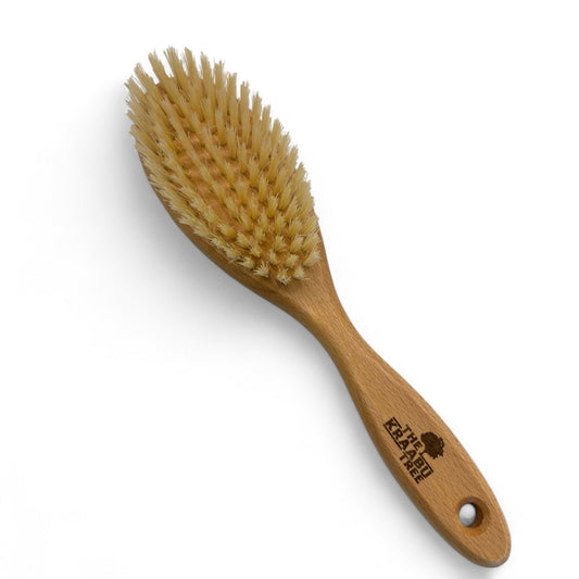 Oval hair brush with firm boar bristle 24cm