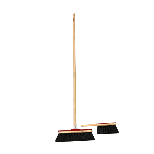 Luxury indoor broom and hand brush set 2 Tone 140cm
