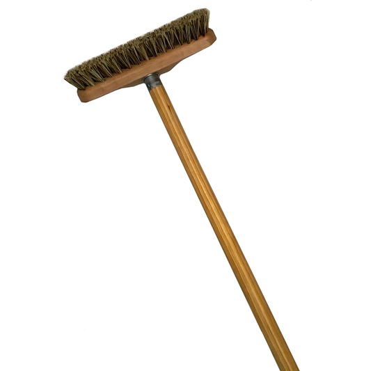 Scrubbing  broom with handle, union fibre, 138cm image 0